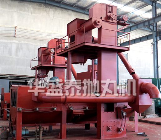 車間通過式拋丸機(jī)生產(chǎn)現(xiàn)場 車間通過式拋丸機(jī)生產(chǎn)現(xiàn)場