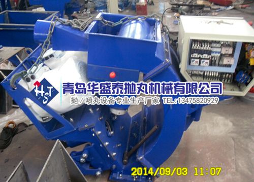 路面拋丸機生產現場