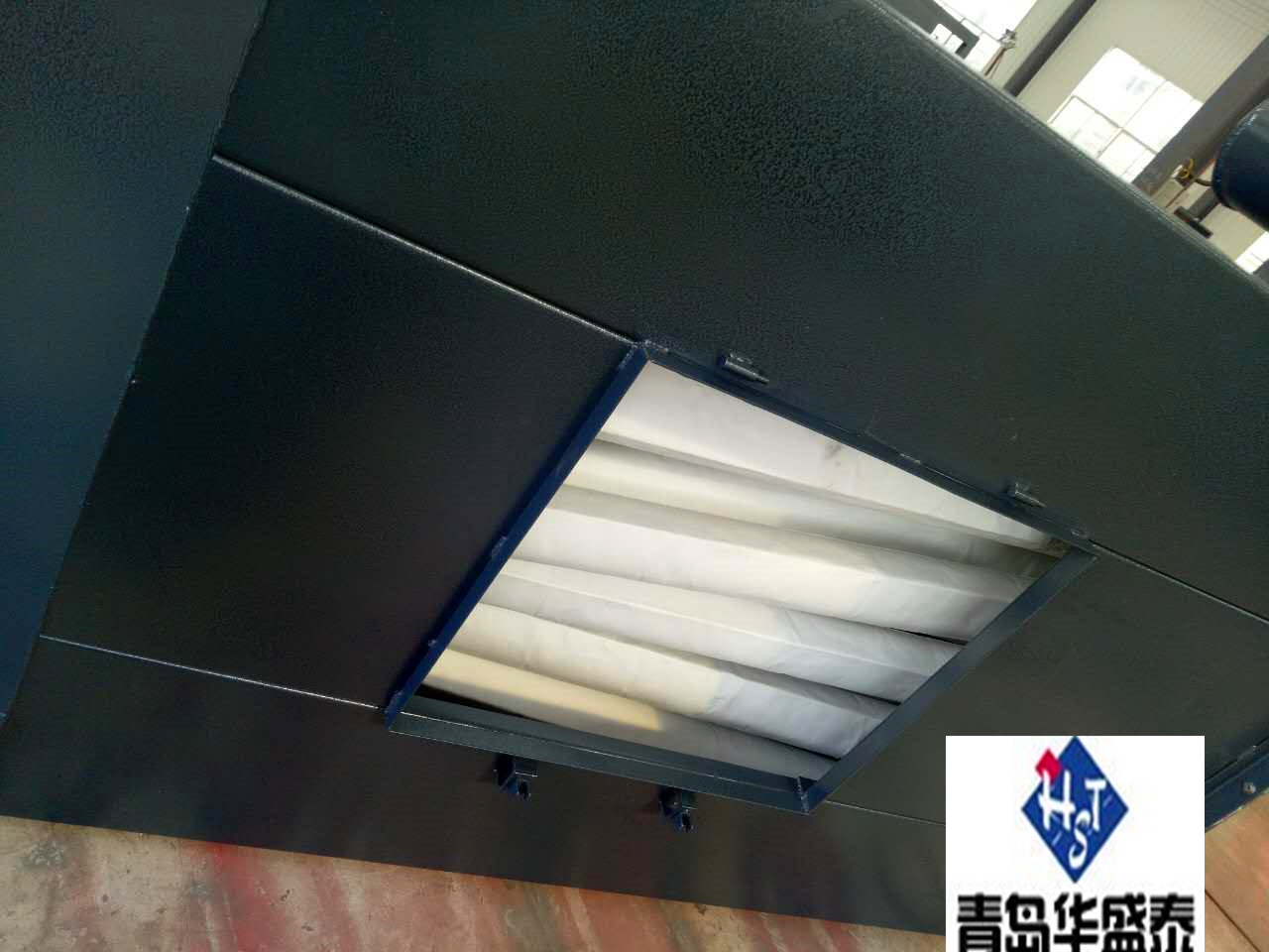 出口越南326履帶式拋丸機發貨現場圖