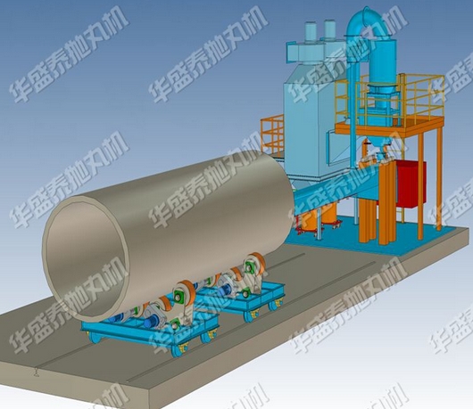 鋼管拋丸機(jī)廠家|內(nèi)外壁鋼管拋丸機(jī)價(jià)格型號選購