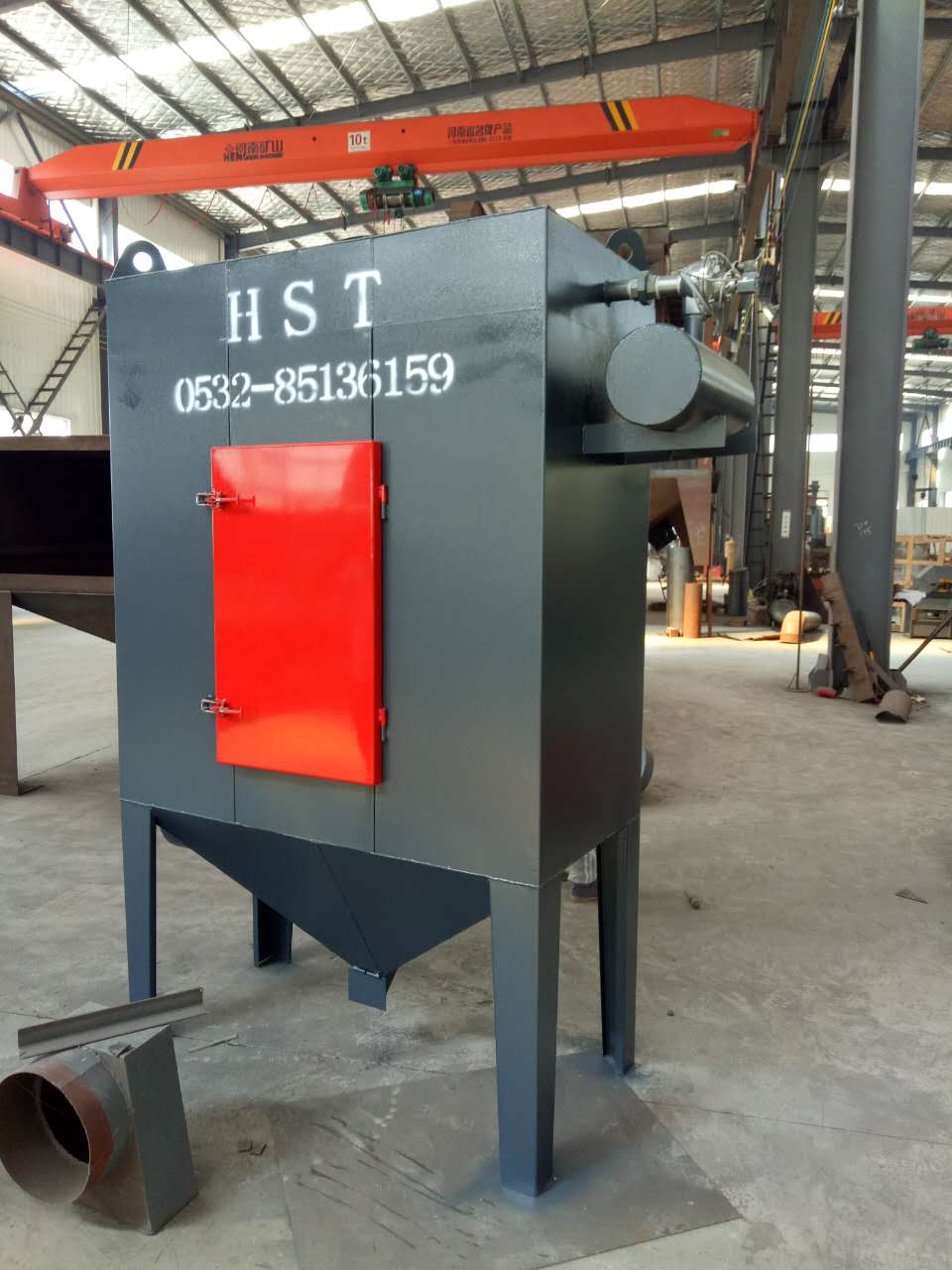 發往青島即墨濾桶除塵器發貨現場