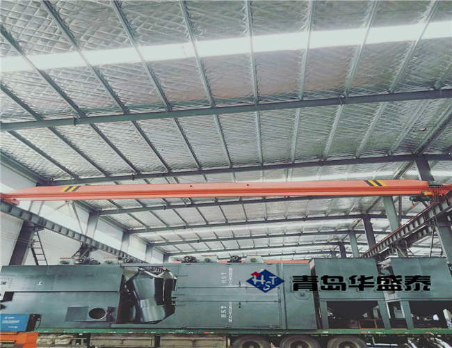 QH3750拋丸機倆臺發貨山東臨沂