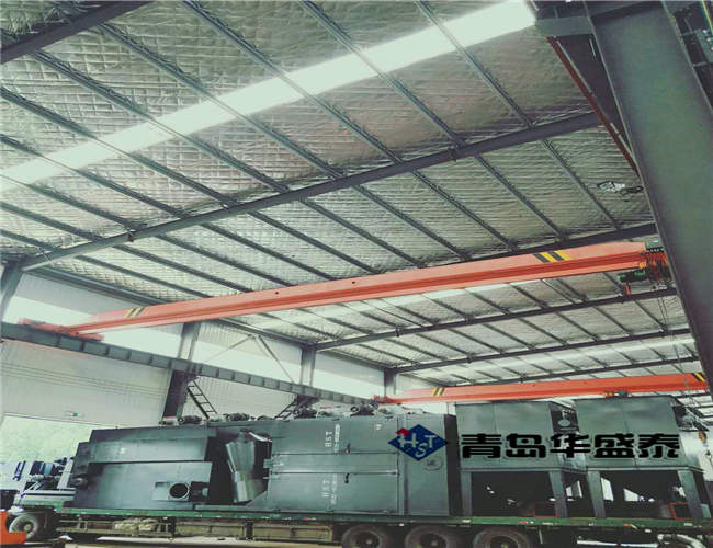 QH3750拋丸機倆臺發貨山東臨沂