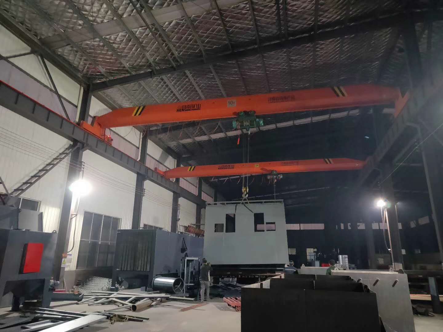 噴砂房發往石家莊 噴砂房發往石家莊