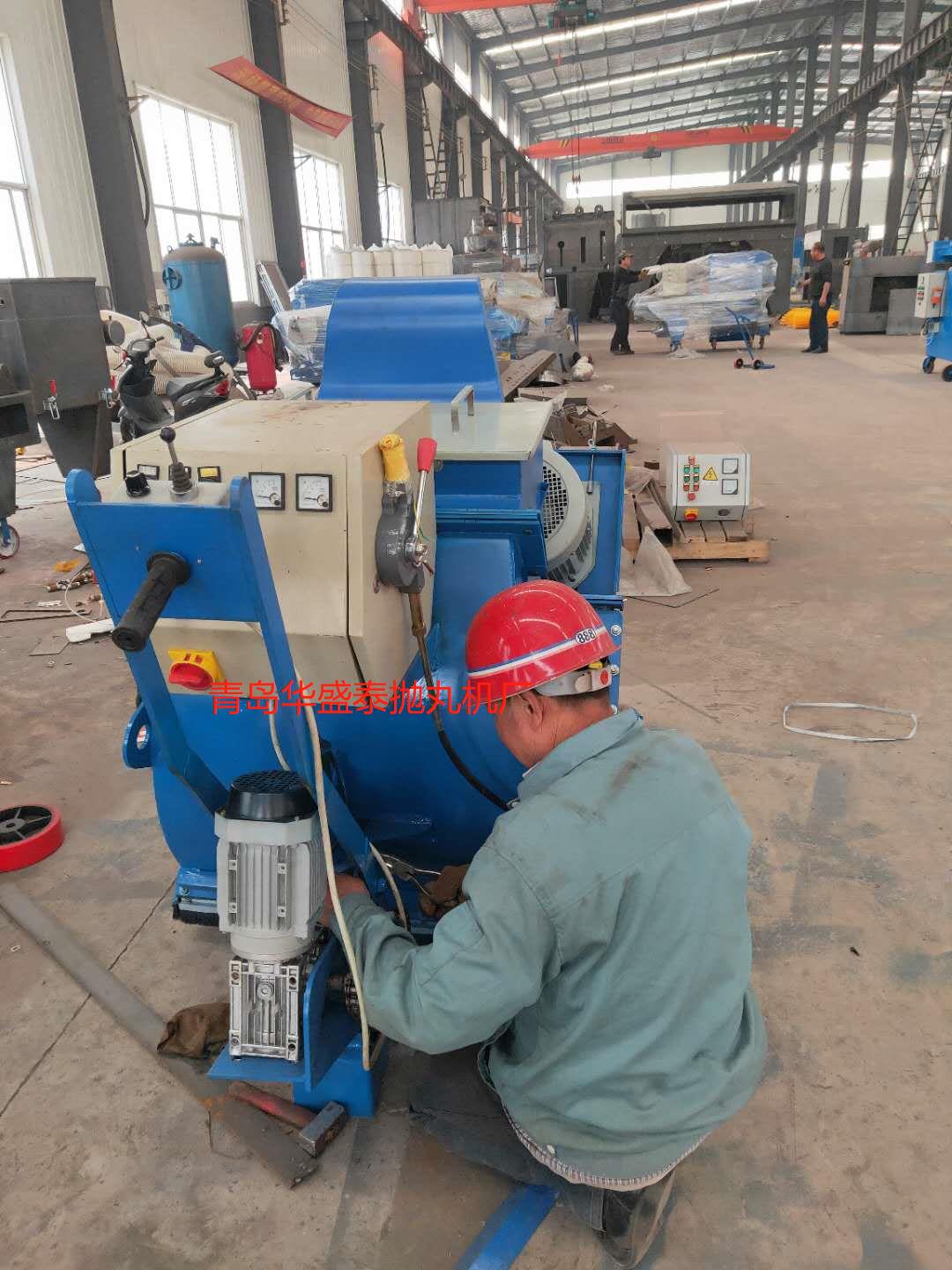 河北滄州孟莊HST850路面拋丸機打包發貨