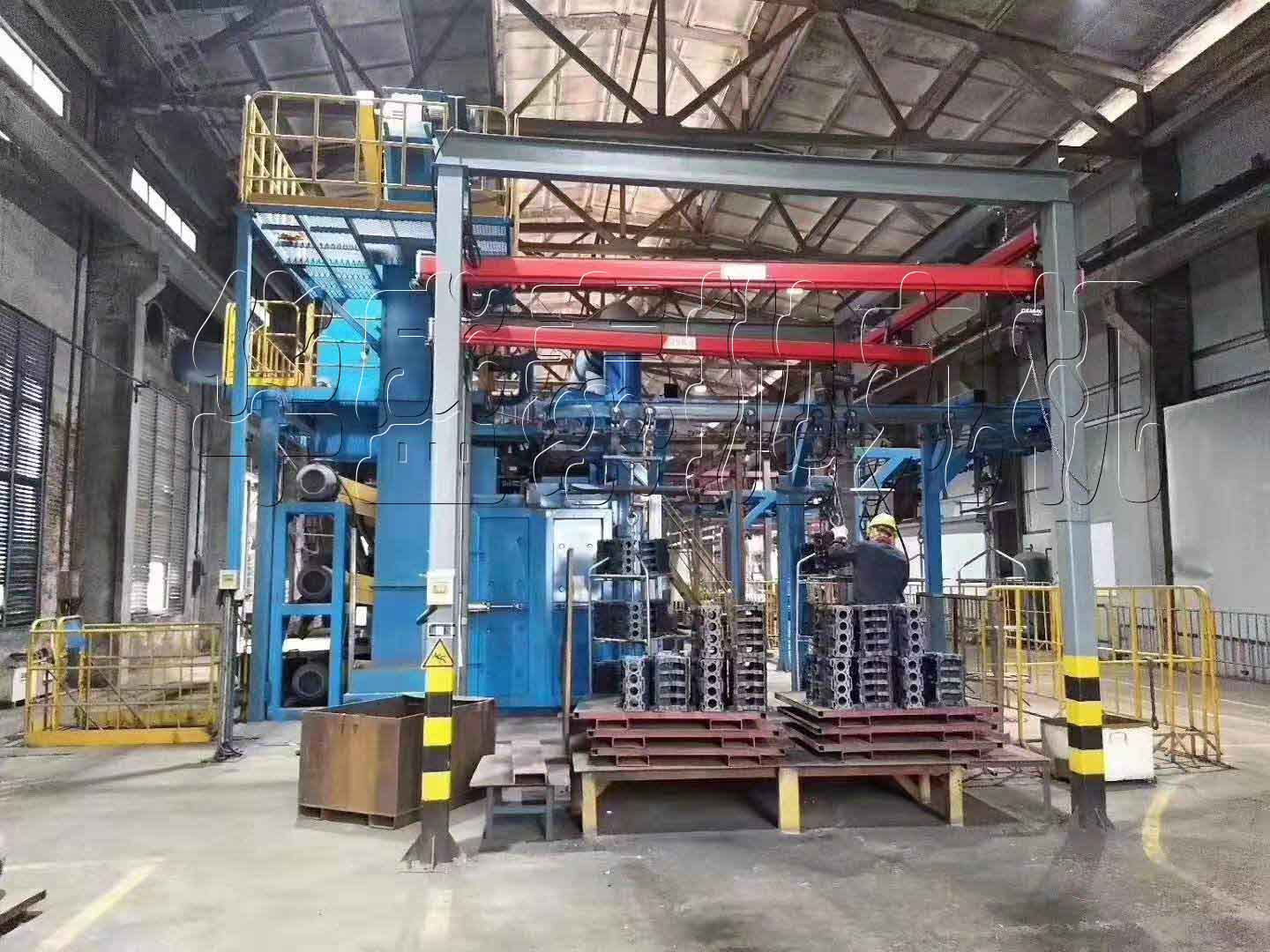 hst38系列多工位吊鏈式拋丸機好用嗎，大家來說說